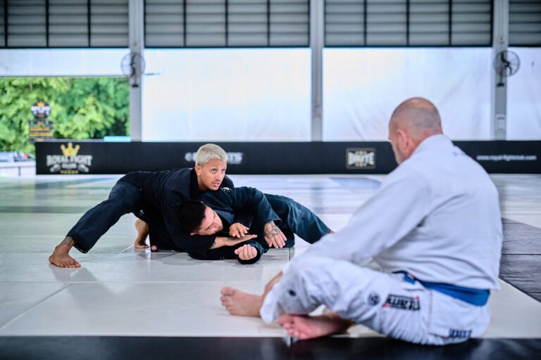 BJJ class at Superpro Samui