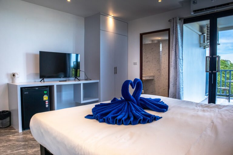 Deluxe Queen room at Superpro Samui